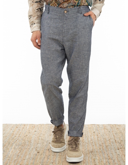 OVER-D Chino Παντελόνι OE1S2S2P23 Μπλε OVER-D - 1