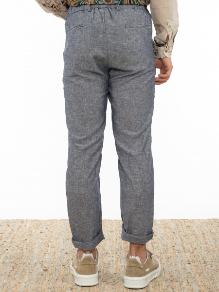 OVER-D Chino Παντελόνι OE1S2S2P23 Μπλε OVER-D - 2