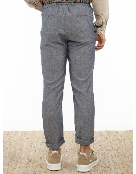 OVER-D Chino Παντελόνι OE1S2S2P23 Μπλε OVER-D - 2