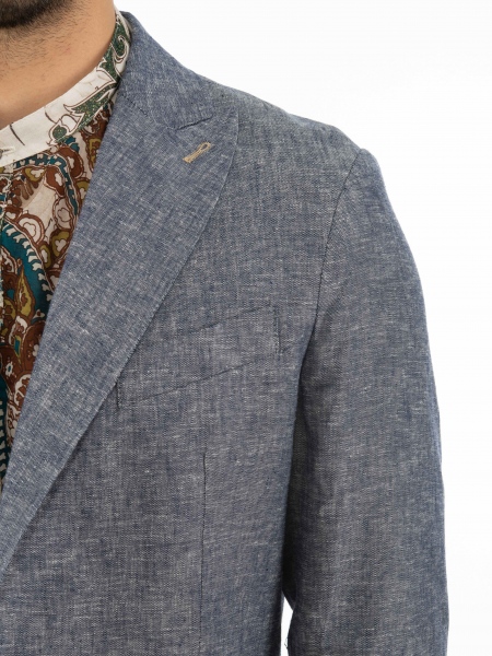 OVER-D Σακάκι OE1S2S2G11 Μπλε OVER-D - 5