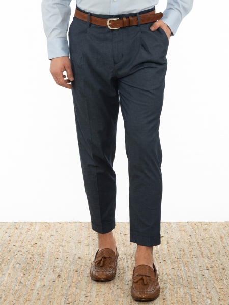 OVER-D Chino Trousers OE1S2S2P09 Blue OVER-D - 1