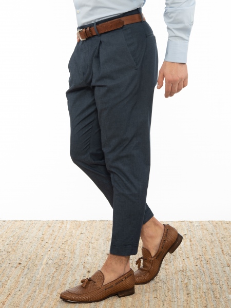OVER-D Chino Trousers OE1S2S2P09 Blue OVER-D - 4