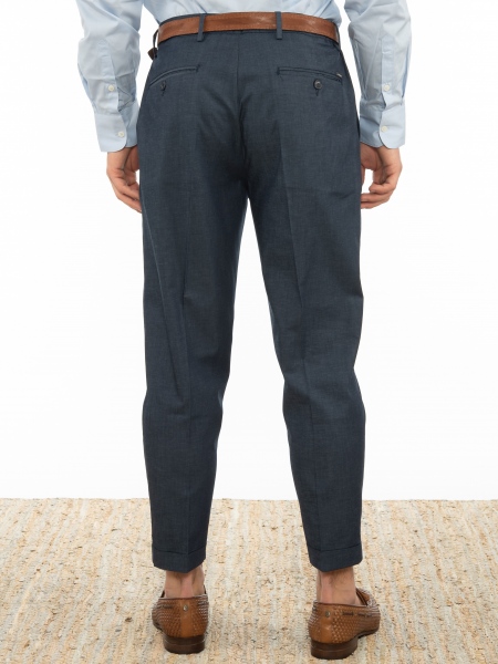 OVER-D Chino Παντελόνι OE1S2S2P09 Μπλε OVER-D - 2