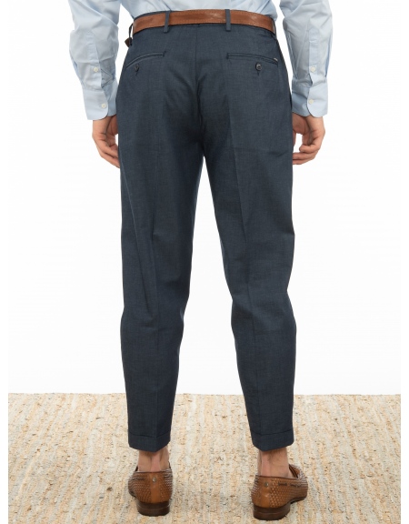 OVER-D Chino Παντελόνι OE1S2S2P09 Μπλε OVER-D - 2