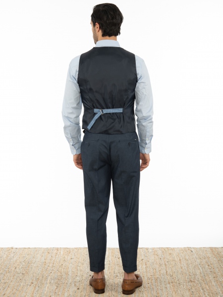 OVER-D Chino Trousers OE1S2S2P09 Blue OVER-D - 8