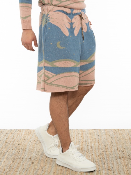 OVER-D Bermuda yarn OT1S2S2S24 Blue - Rotten apple OVER-D - 3