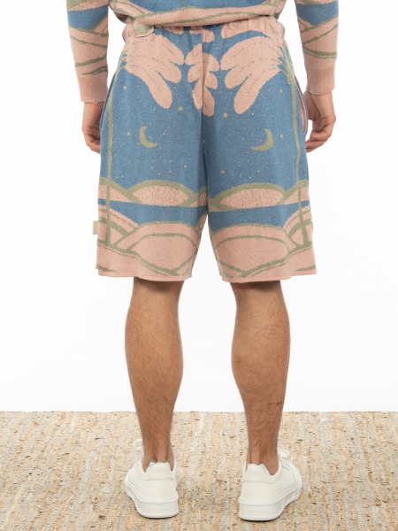 OVER-D Bermuda yarn OT1S2S2S24 Blue - Rotten apple OVER-D - 2