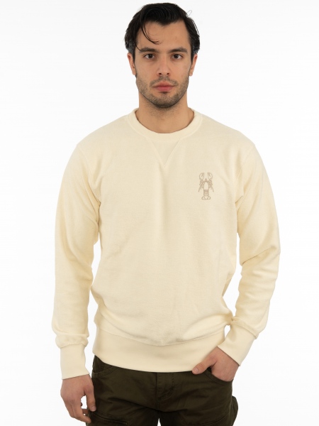 GABBA Sweatshirt NARA PRINT P6016 Ecru GABBA - 6