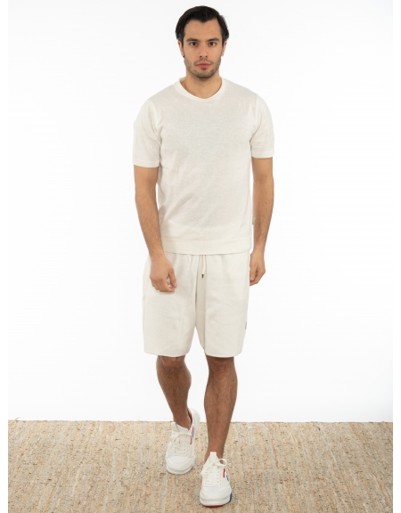 OVER-D T-shirt yarn OT1S2S2M07 White OVER-D - 6