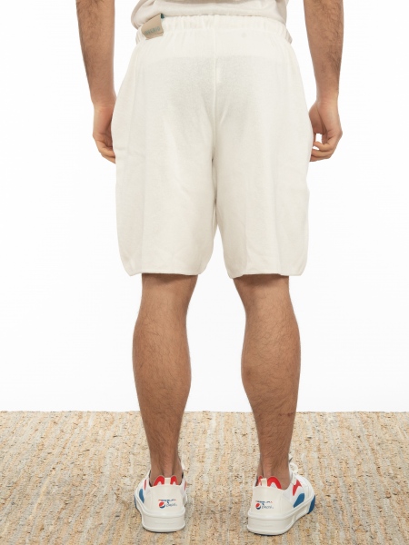 OVER-D Βερμούδα νημάτινη OT1S2S2S23 Λευκό OVER-D - 2