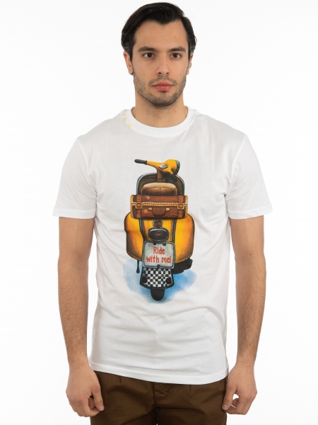 OVER-D T-shirt OE1S2S2T49 Λευκό OVER-D - 1