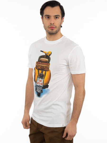 OVER-D T-shirt OE1S2S2T49 Λευκό OVER-D - 4