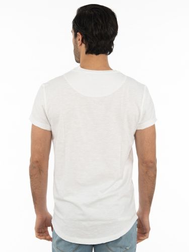 GABBA T-shirt KONDAR SLUB Tee P5889 White
