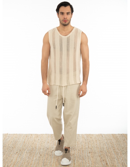 XAGON MAN Chino Παντελόνι 2ZX0064 Μπεζ XAGON MAN - 6