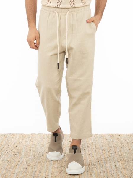 XAGON MAN Chino Trousers 2ZX0064 Beige XAGON MAN - 8