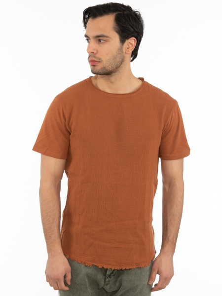 XAGON MAN T-shirt 2V58300 Κεραμμυδί XAGON MAN - 1