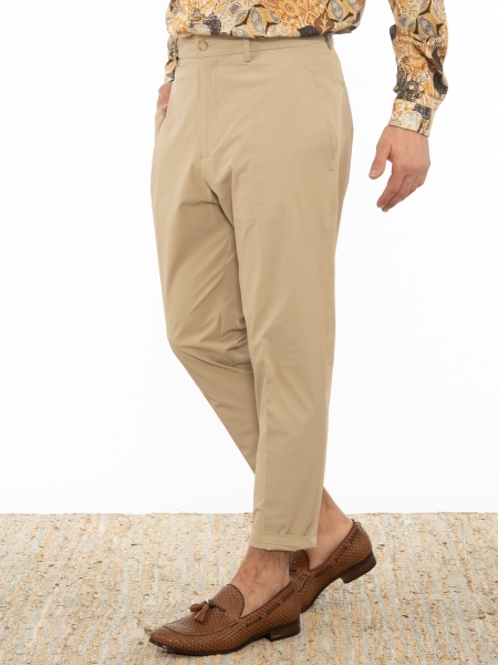 OVER-D Chino Παντελόνι OT1S2S2P03 Μπεζ OVER-D - 4