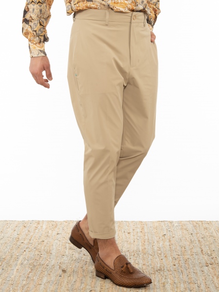 OVER-D Chino Παντελόνι OT1S2S2P03 Μπεζ OVER-D - 3