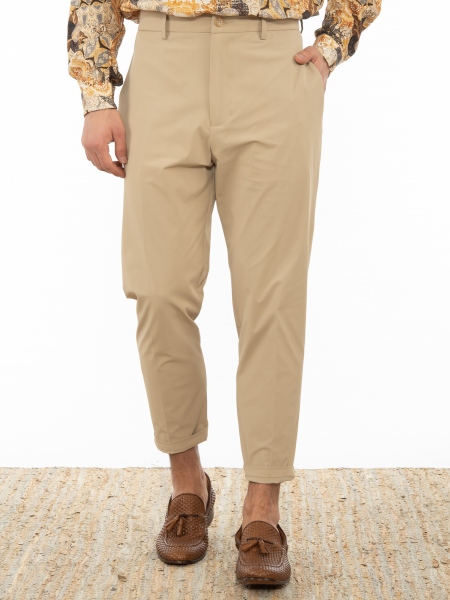 OVER-D Chino Παντελόνι OT1S2S2P03 Μπεζ OVER-D - 8