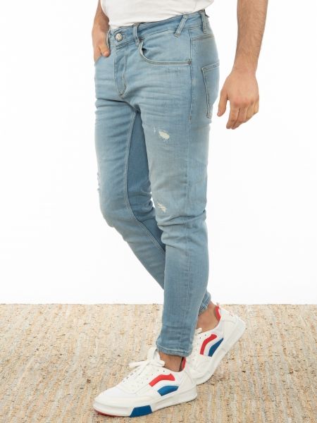 GABBA Jean Παντελόνι REY K4094 P5063 Μπλε GABBA - 3