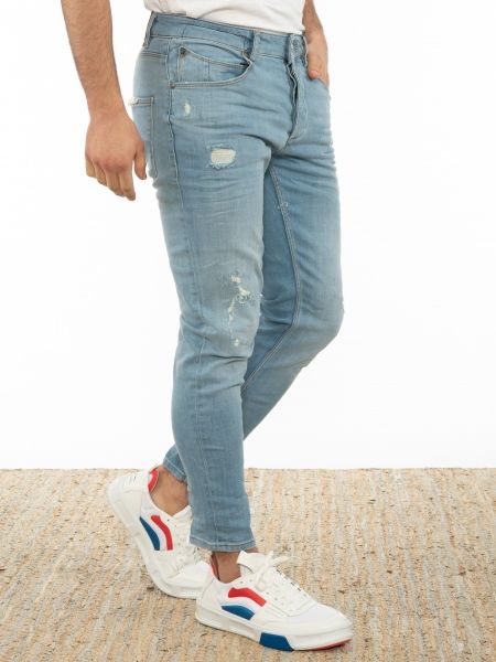 GABBA Jean Παντελόνι REY K4094 P5063 Μπλε GABBA - 4