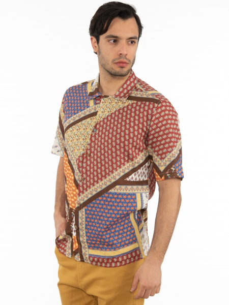 OVER-D Short sleeve shirt OT1S2S2C17 Printed OVER-D - 3