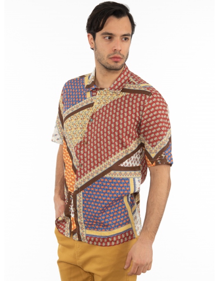 OVER-D Short sleeve shirt OT1S2S2C17 Printed OVER-D - 3