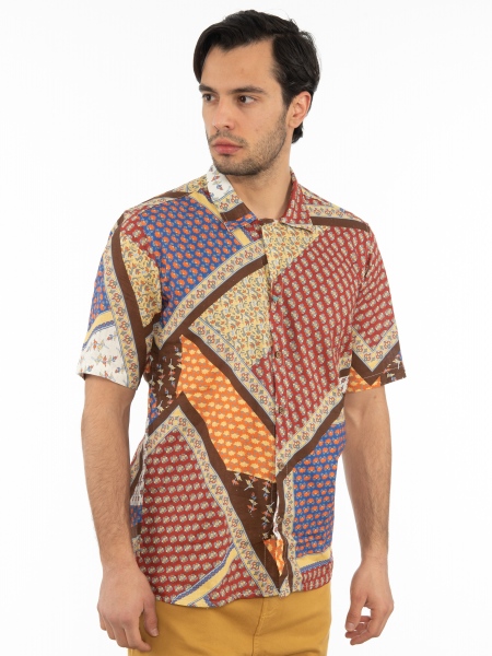 OVER-D Short sleeve shirt OT1S2S2C17 Printed OVER-D - 4