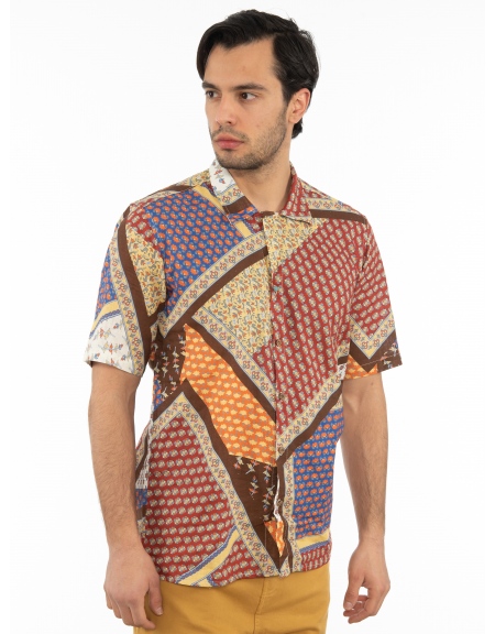 OVER-D Short sleeve shirt OT1S2S2C17 Printed OVER-D - 4