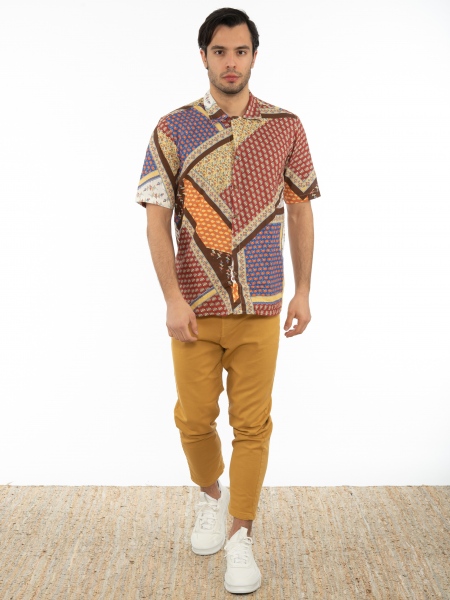 OVER-D Short sleeve shirt OT1S2S2C17 Printed OVER-D - 5