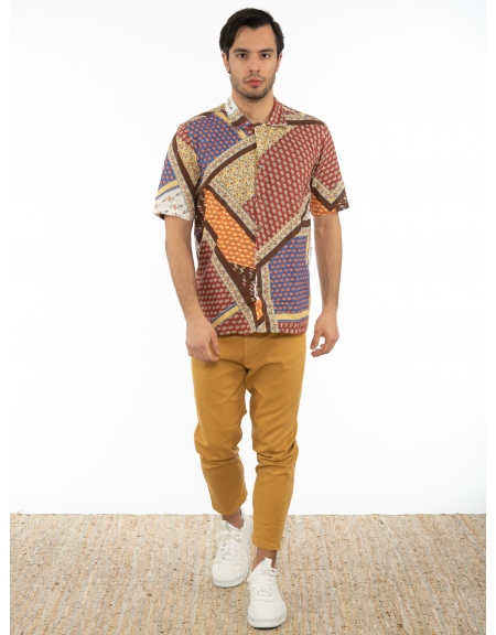 OVER-D Short sleeve shirt OT1S2S2C17 Printed OVER-D - 5