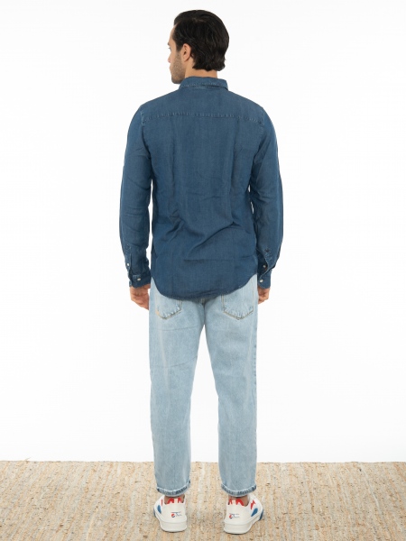 OVER-D Jean Trousers OT1S2S2D10 Blue OVER-D - 7