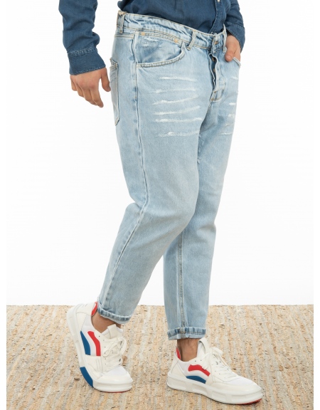 OVER-D Jean Παντελόνι OT1S2S2D10 Μπλε OVER-D - 3