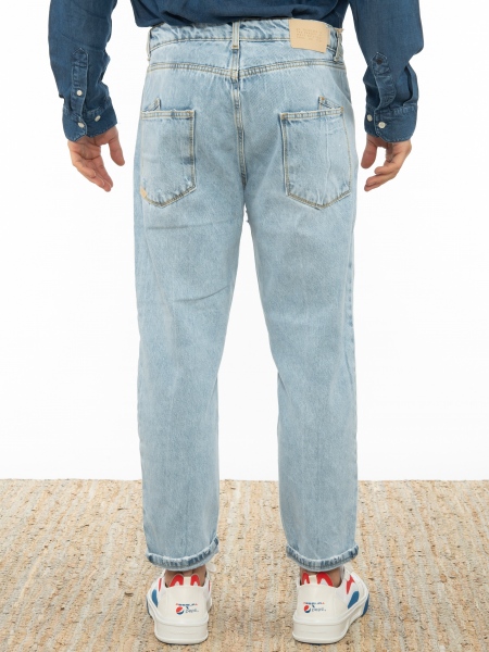OVER-D Jean Trousers OT1S2S2D10 Blue OVER-D - 2