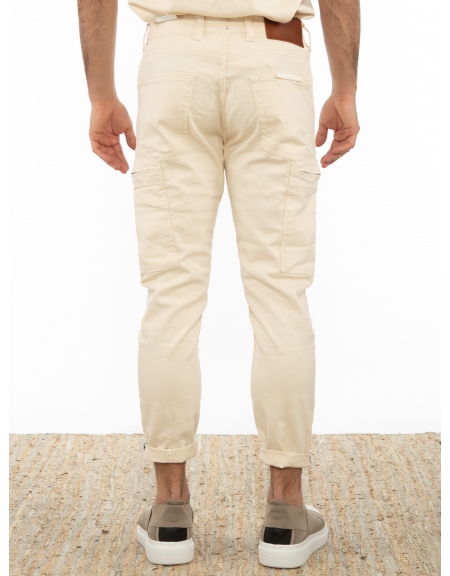 GABBA Cargo Jean Παντελόνι K4319 P6065 Μπεζ GABBA - 2