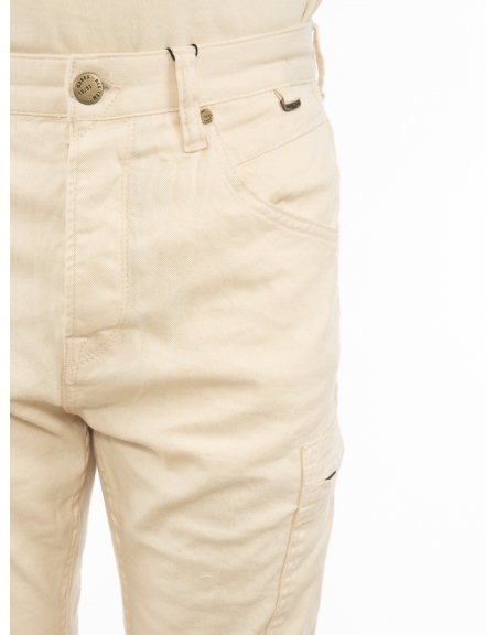 GABBA Cargo Jean Παντελόνι K4319 P6065 Μπεζ GABBA - 5