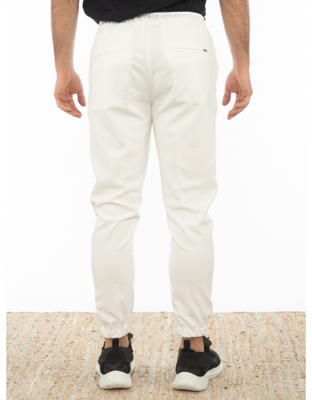 OVER-D Chino Trousers OE1S2S2P19 White OVER-D - 4