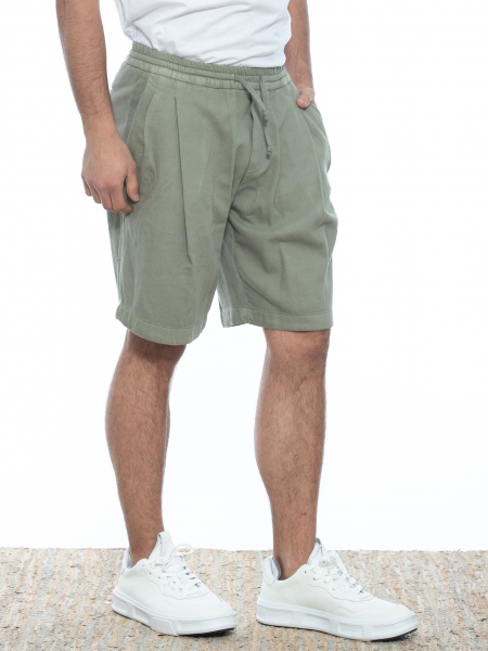 XAGON MAN Chino Bermuda 2FXAGA46 Olive XAGON MAN - 3