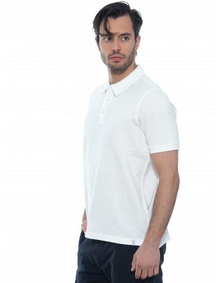 OVER-D T-shirt Polo πικέ OE1S2S2O06 Λευκό OVER-D - 4