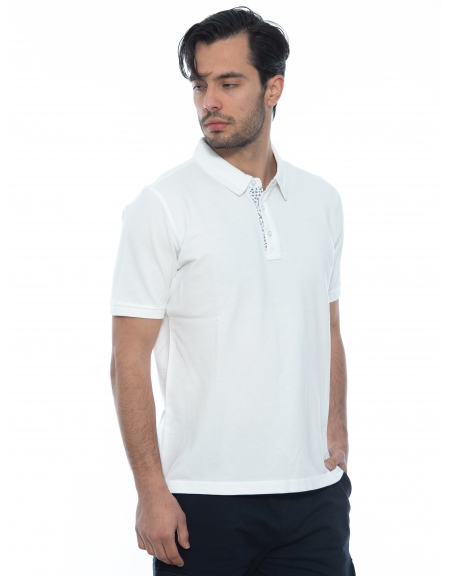 OVER-D T-shirt Polo πικέ OE1S2S2O06 Λευκό OVER-D - 3