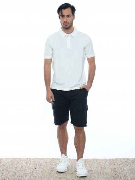 OVER-D T-shirt Polo πικέ OE1S2S2O06 Λευκό OVER-D - 6