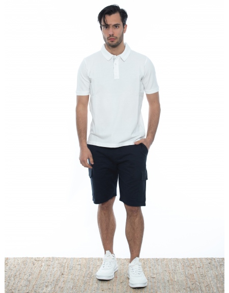 OVER-D T-shirt Polo πικέ OE1S2S2O06 Λευκό OVER-D - 6