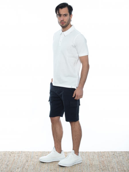 OVER-D T-shirt Polo πικέ OE1S2S2O06 Λευκό OVER-D - 9