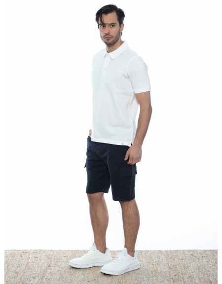 OVER-D T-shirt Polo πικέ OE1S2S2O06 Λευκό OVER-D - 9