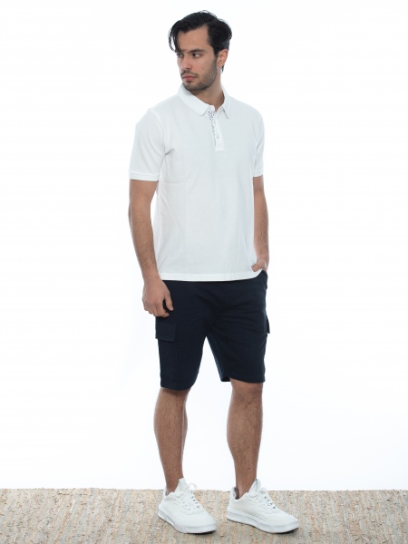 OVER-D T-shirt Polo πικέ OE1S2S2O06 Λευκό OVER-D - 8