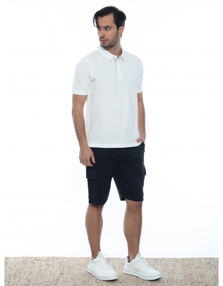 OVER-D T-shirt Polo πικέ OE1S2S2O06 Λευκό OVER-D - 8