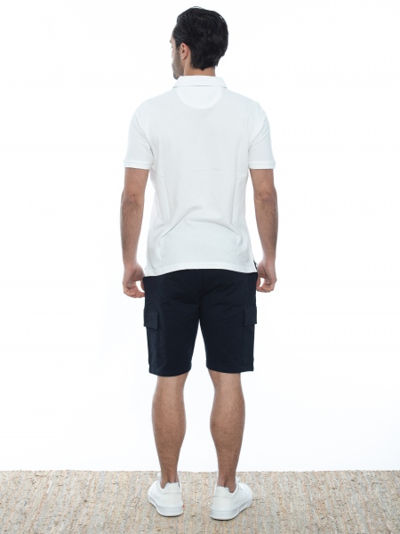 OVER-D T-shirt Polo πικέ OE1S2S2O06 Λευκό OVER-D - 7