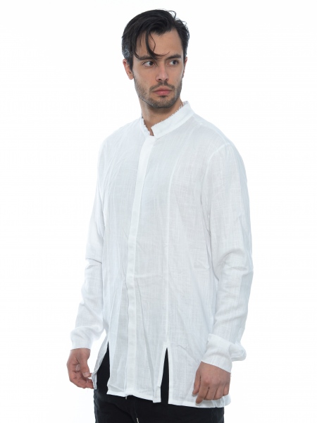 1.IX Shirt mao K22-1.IX1020 White 1.IX - 3