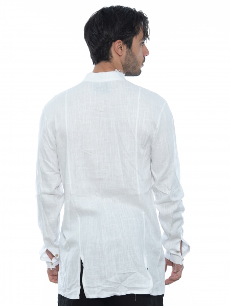 1.IX Shirt mao K22-1.IX1020 White 1.IX - 4