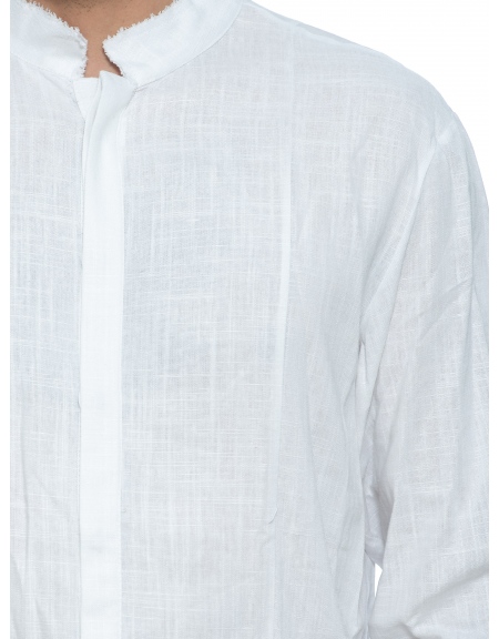 1.IX Shirt mao K22-1.IX1020 White 1.IX - 5